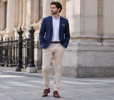 Navy tailoring