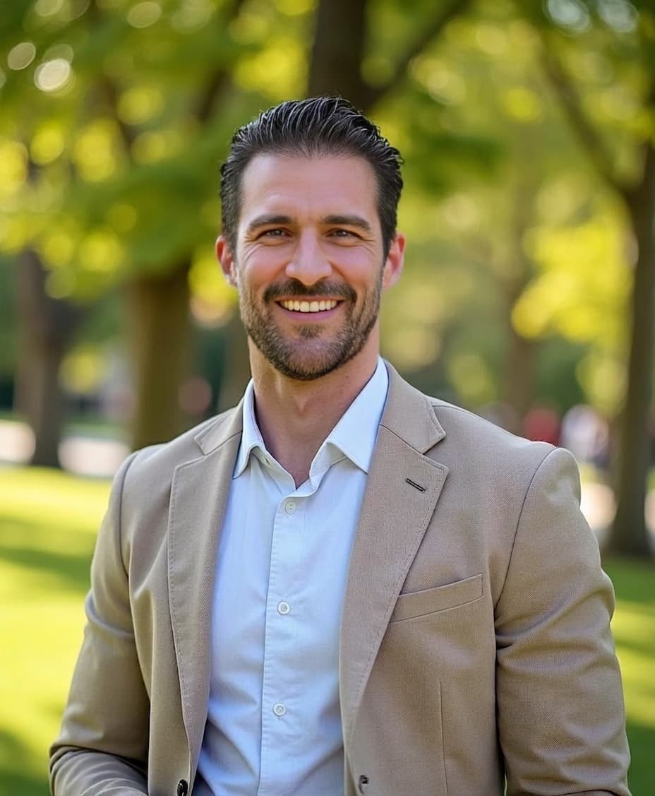 Customer AI headshot example 1 from Aragon individual testimonials.