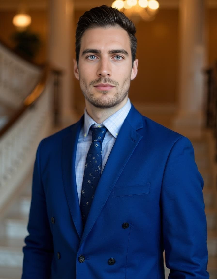 Example AI headshot 8 generated with Aragon