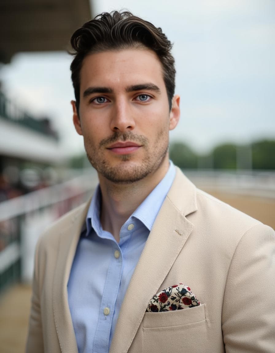 Example AI headshot 4 generated with Aragon