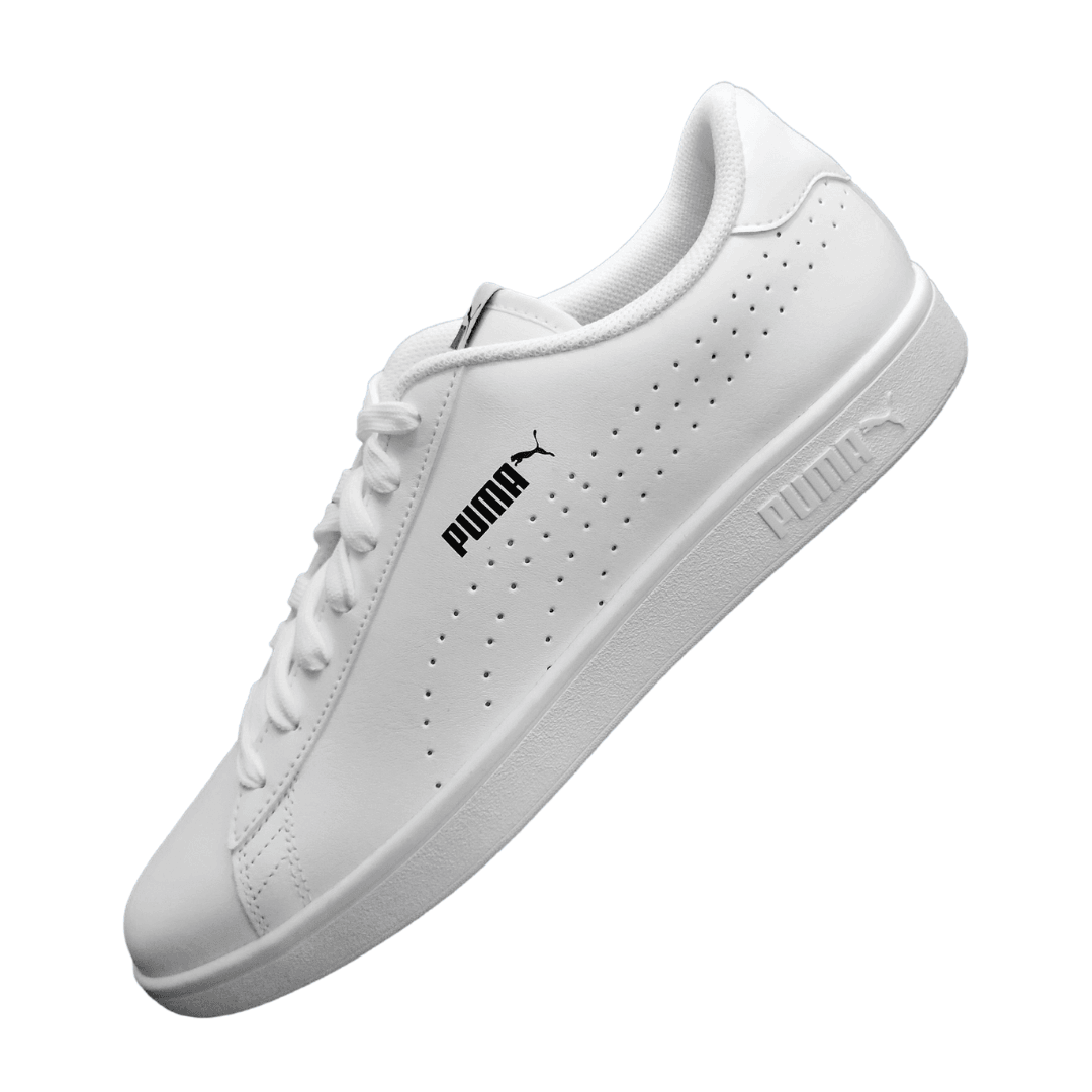 A Puma product photo on a white background, created with the Background Changer.